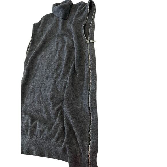 Vintage Neiman Marcus Pure Cashmere Gray Turtleneck Sweater S - Picture 9 of 9